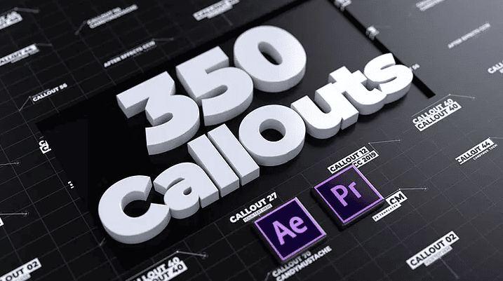  350 CallOuts for AE and PR.